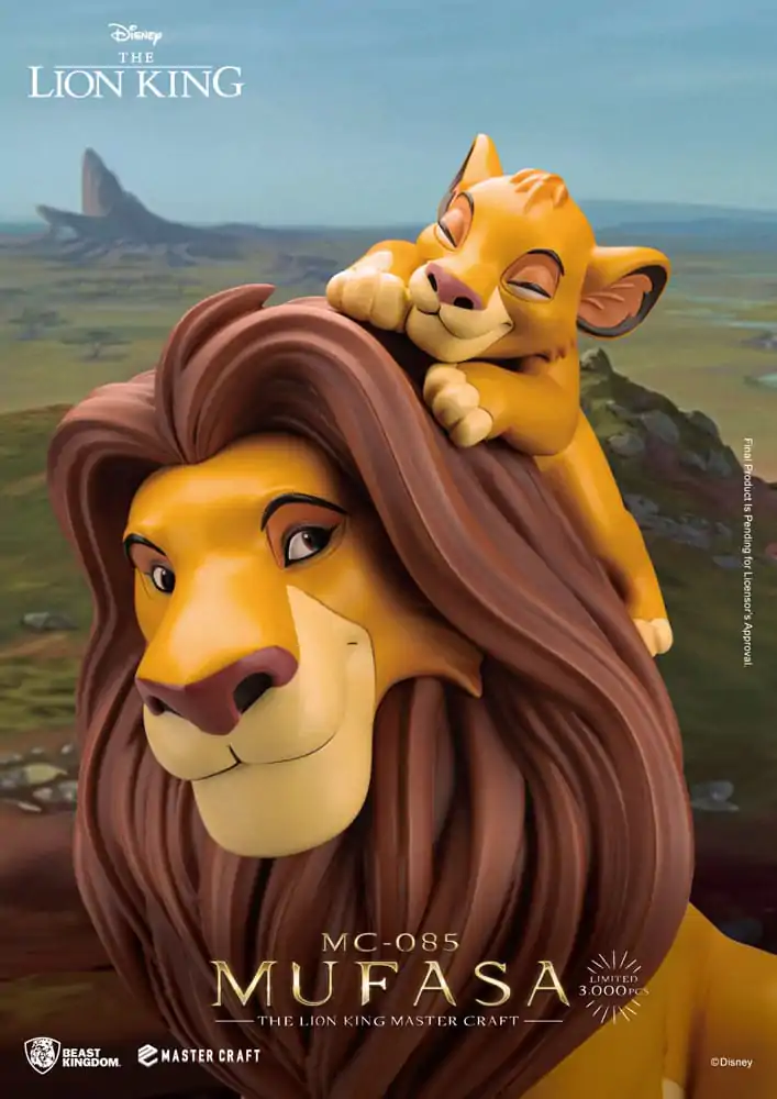 Disney Master Craft Statue The Lion King Mufasa 36 cm termékfotó