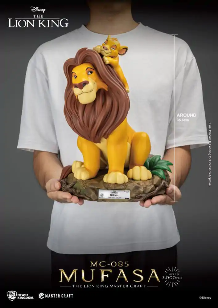 Disney Master Craft Statue The Lion King Mufasa 36 cm termékfotó