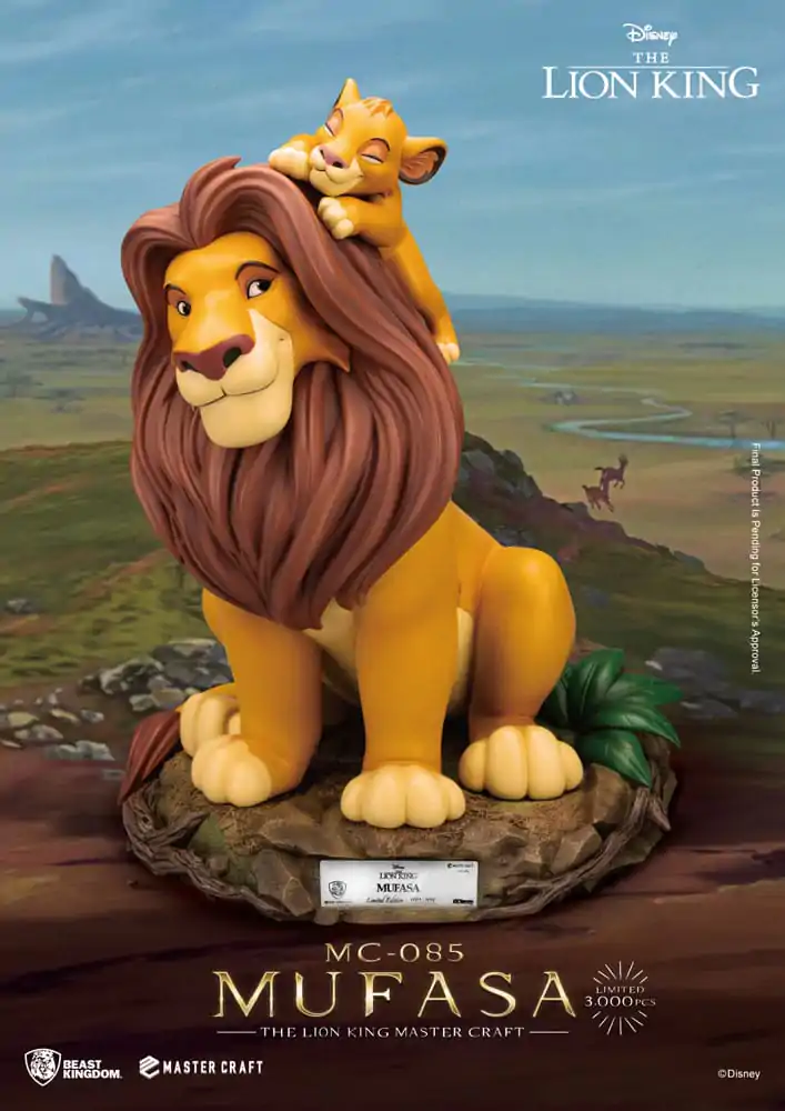 Disney Master Craft Statue The Lion King Mufasa 36 cm product photo