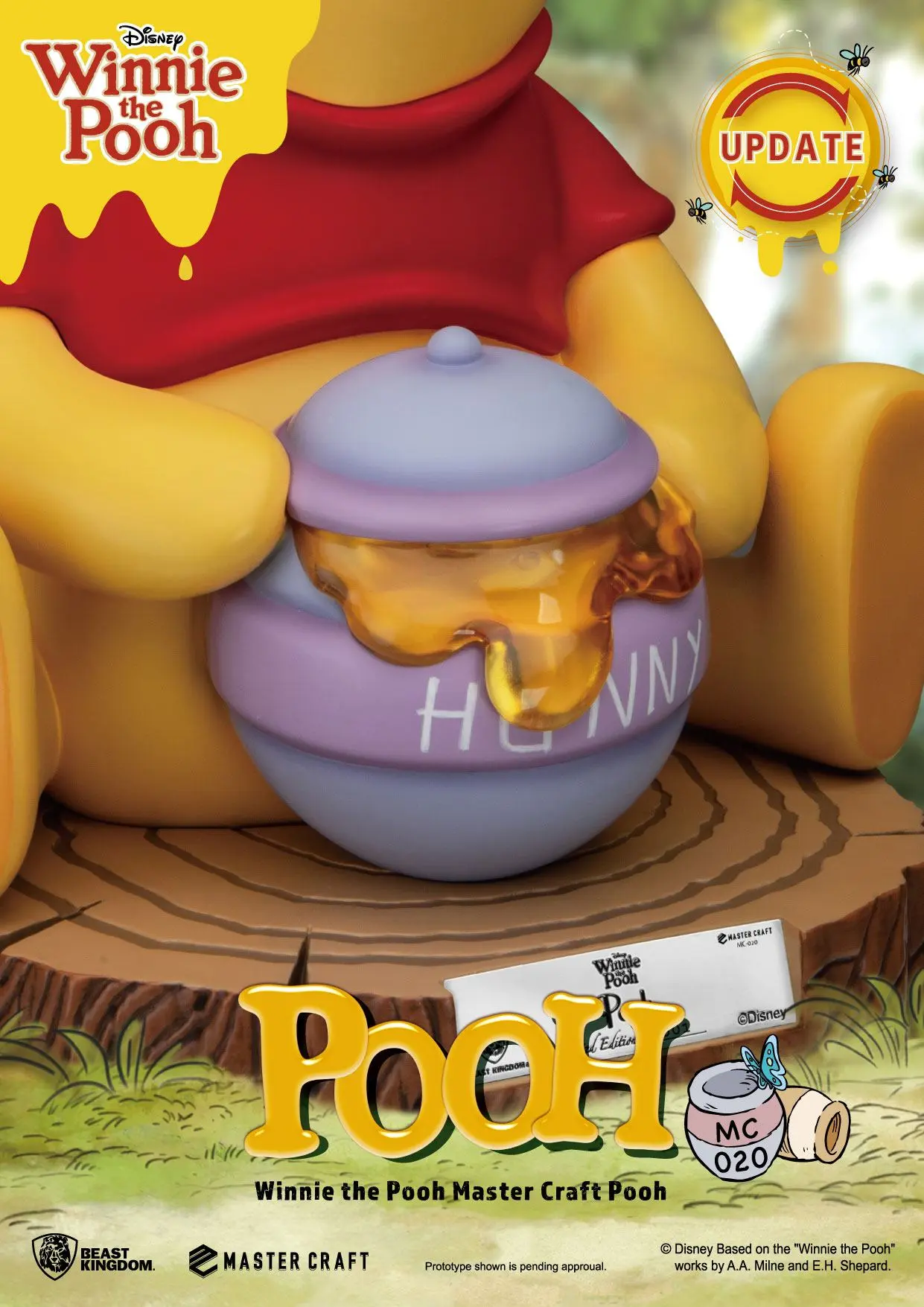 Disney Master Craft Statue Winnie the Pooh 31 cm product photo