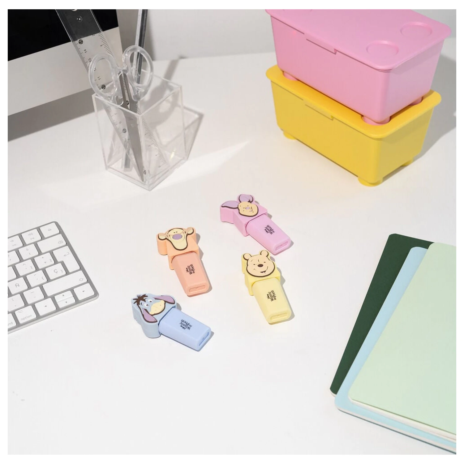Disney Winnie the Pooh 4 highlighters pack product photo