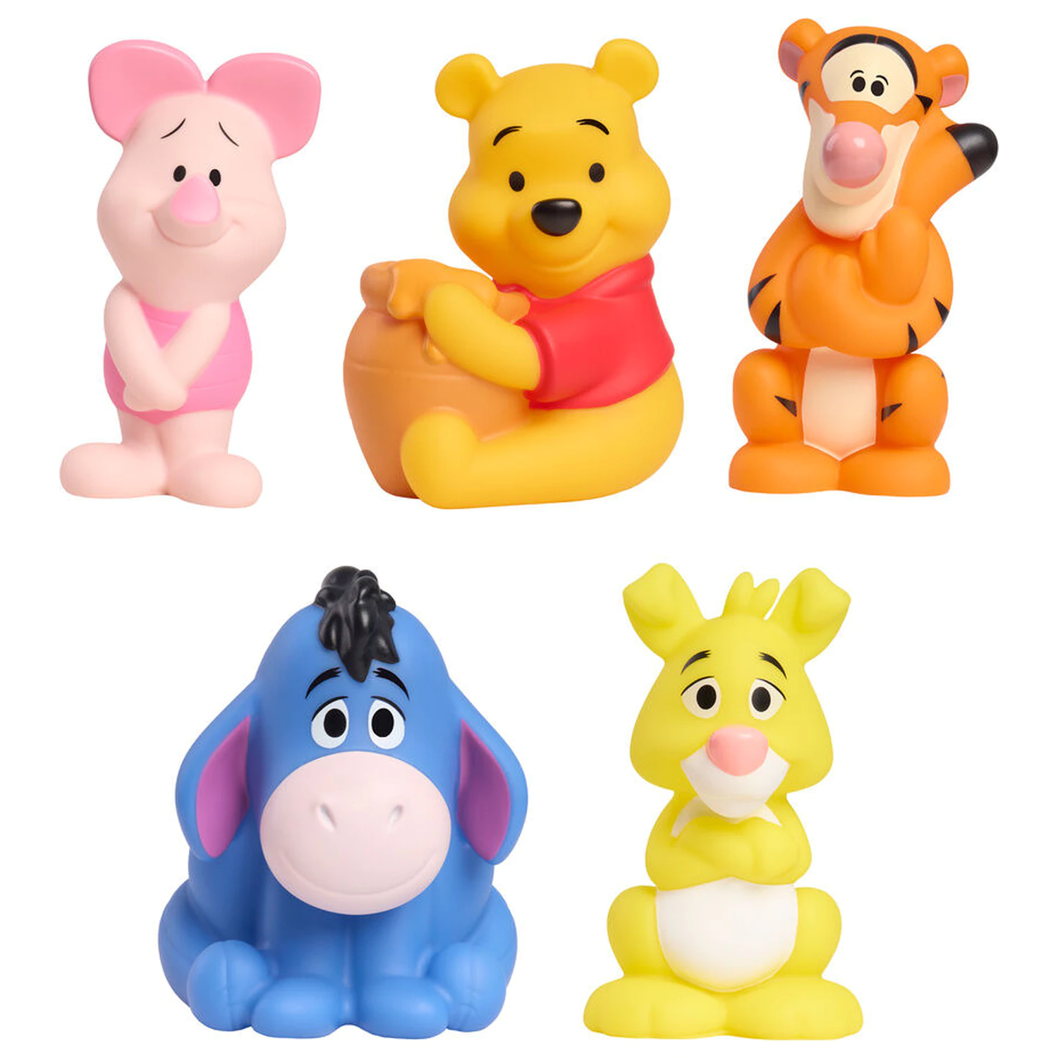 Disney Winnie the Pooh set of 5 bathroom figures product photo