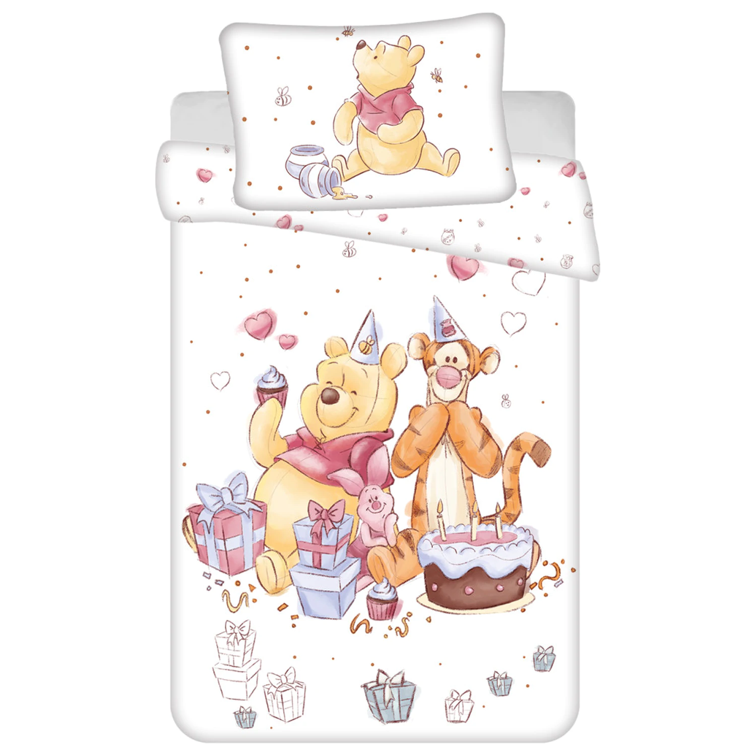 Disney Winnie the Pooh Birthday Party Children's, Preschooler Duvet Cover product photo