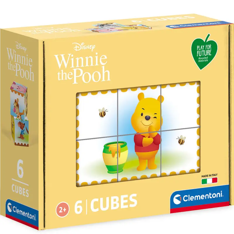 Disney Winnie the Pooh cube puzzle 6pcs product photo
