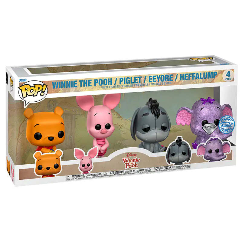 Disney POP! Movies Vinyl Figure 4-Pack Winnie the Pooh 9 cm product photo