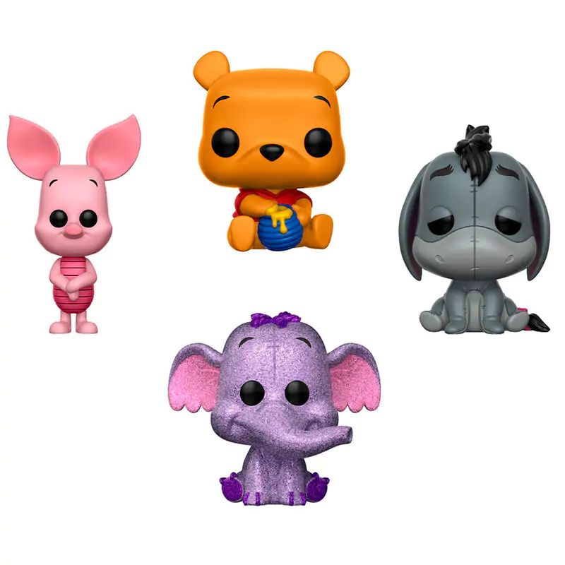 Disney POP! Movies Vinyl Figure 4-Pack Winnie the Pooh 9 cm product photo