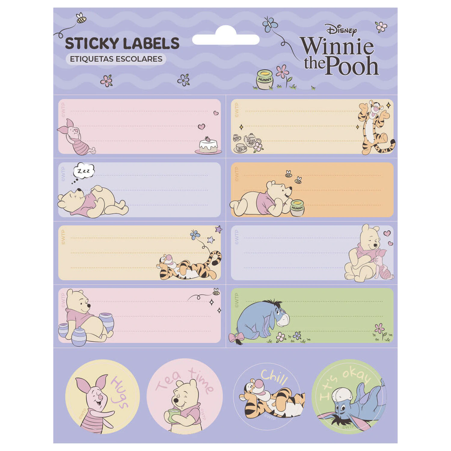 Disney Winnie the Pooh adhesive labels product photo