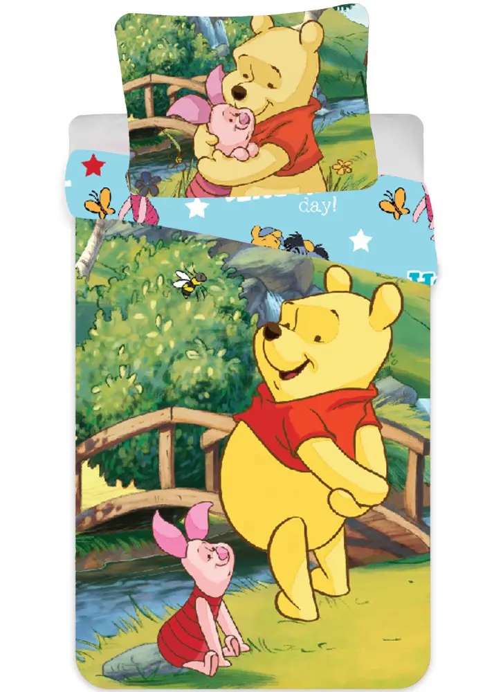Disney Winnie the Pooh Children's Duvet Cover 90x140cm, 40x55 cm product photo