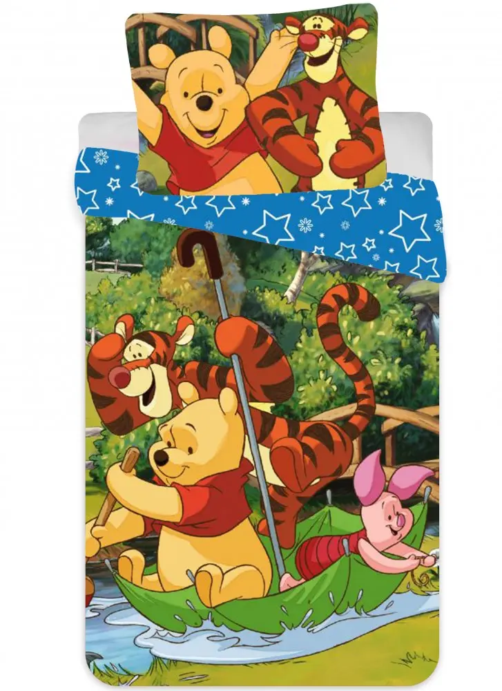 Disney Winnie the Pooh Children's Duvet Cover 90x140cm, 40x55cm product photo