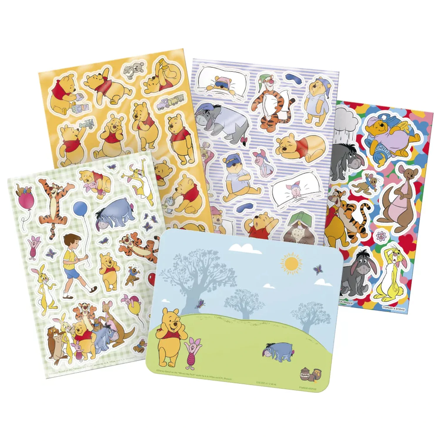 Disney Winnie the Pooh Happy window sticker set product photo