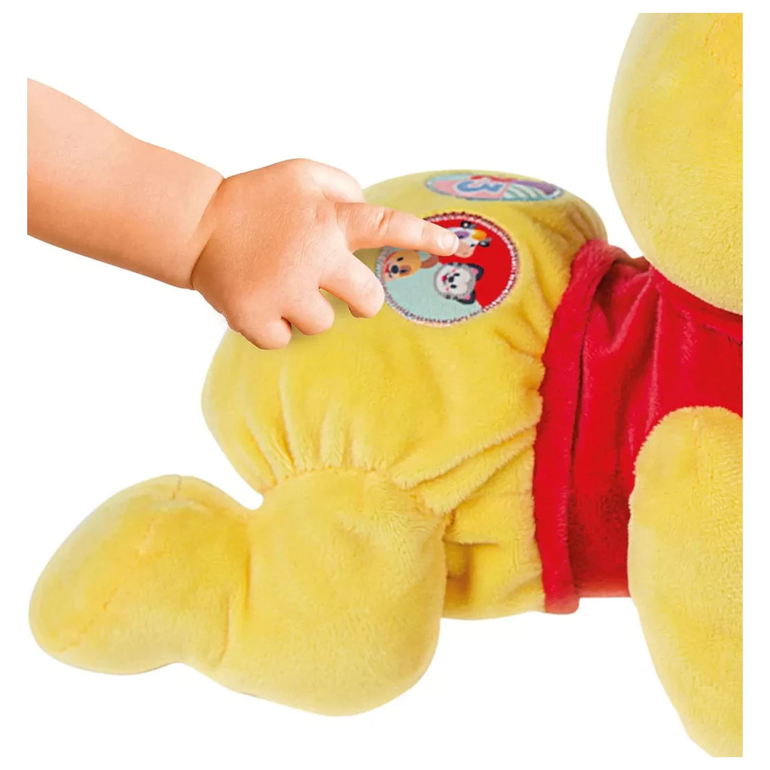 Disney Winnie the Pooh Happy interactive crawling plush figure product photo