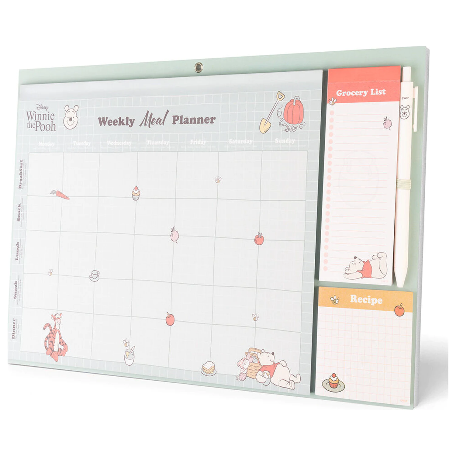 Disney Winnie the Pooh magnetic meal planner product photo