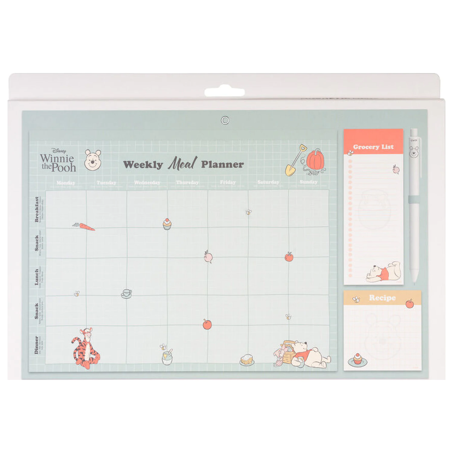 Disney Winnie the Pooh magnetic meal planner product photo