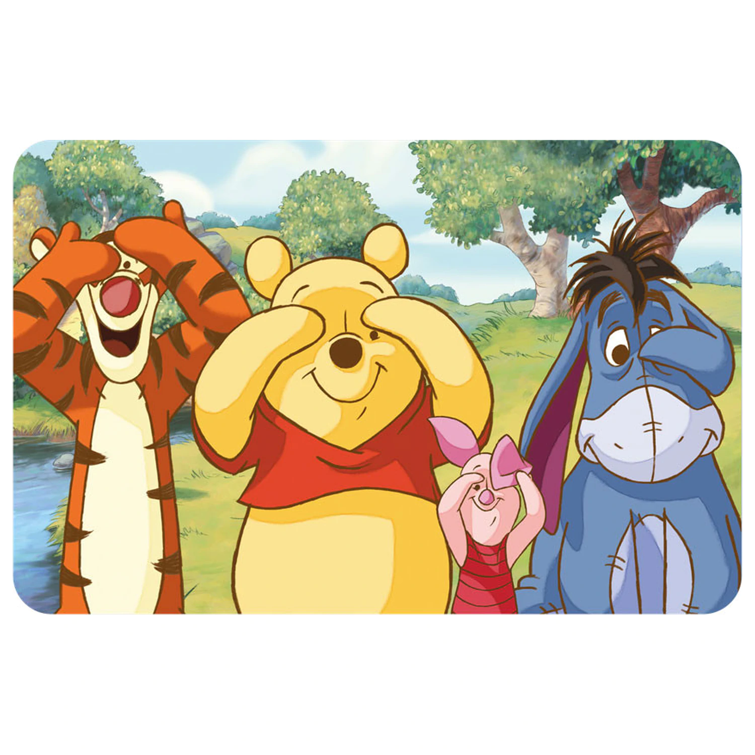 Disney Winnie the Pooh Peekaboo Placemat 43x28 cm product photo