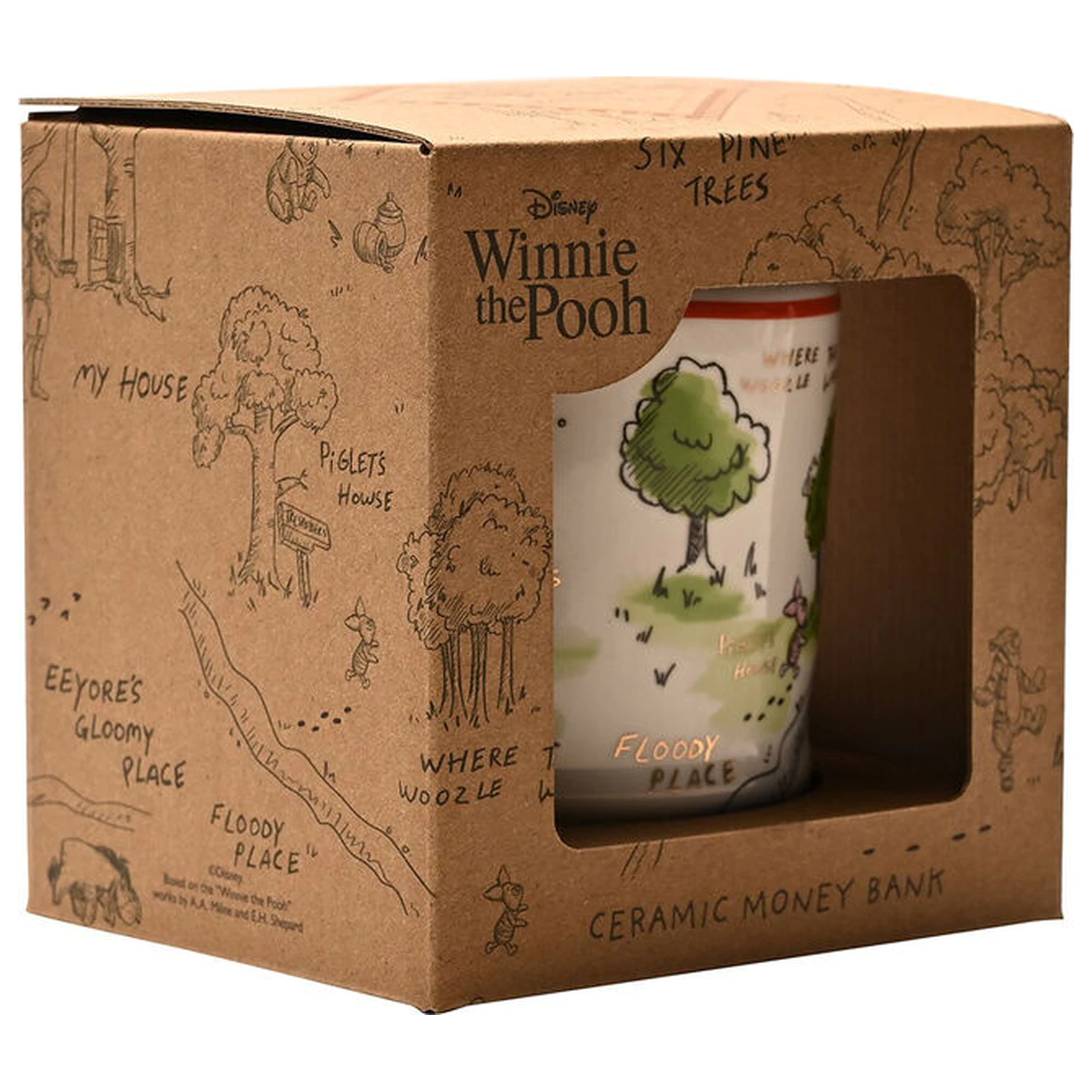 Disney Winnie the Pooh money bank product photo