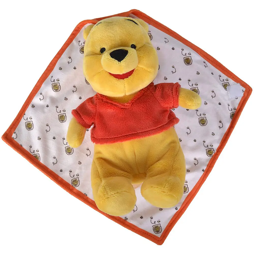 Disney Winnie The Pooh Winnie plush toy blanket 25cm product photo