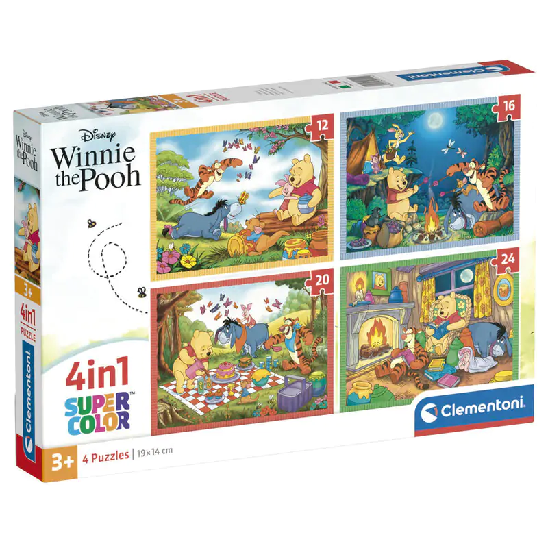 Disney Winnie the Pooh puzzle 12-16-20-24pcs product photo