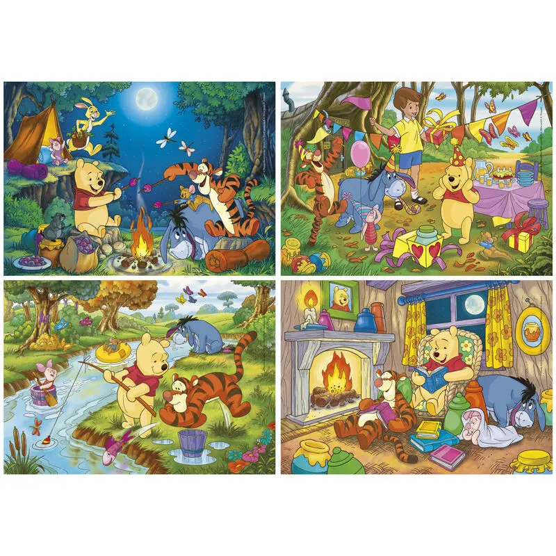 Disney Winnie the Pooh puzzle 2x20pcs 2x60pcs product photo