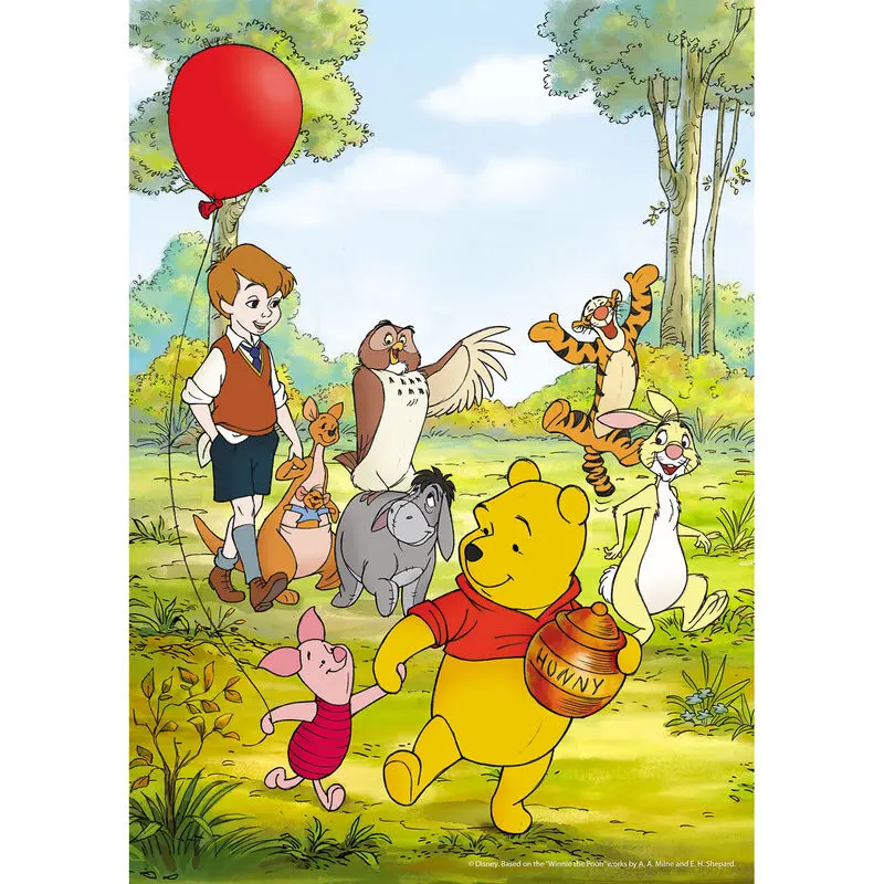 Disney winnie the Pooh puzzle 2x20pcs product photo