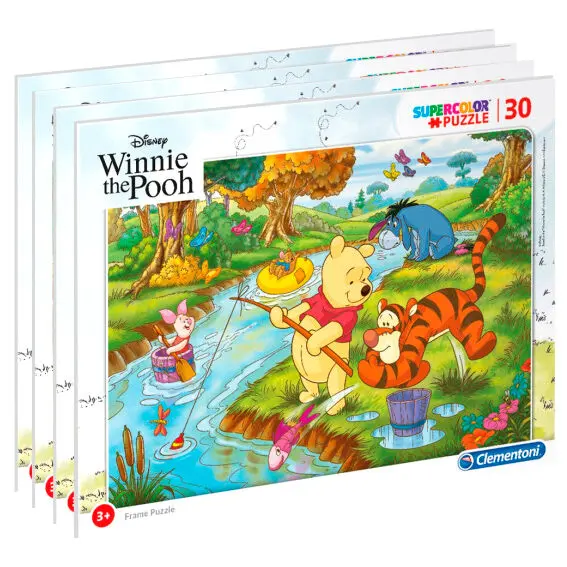 Disney Winnie the Pooh puzzle 4x30pcs product photo