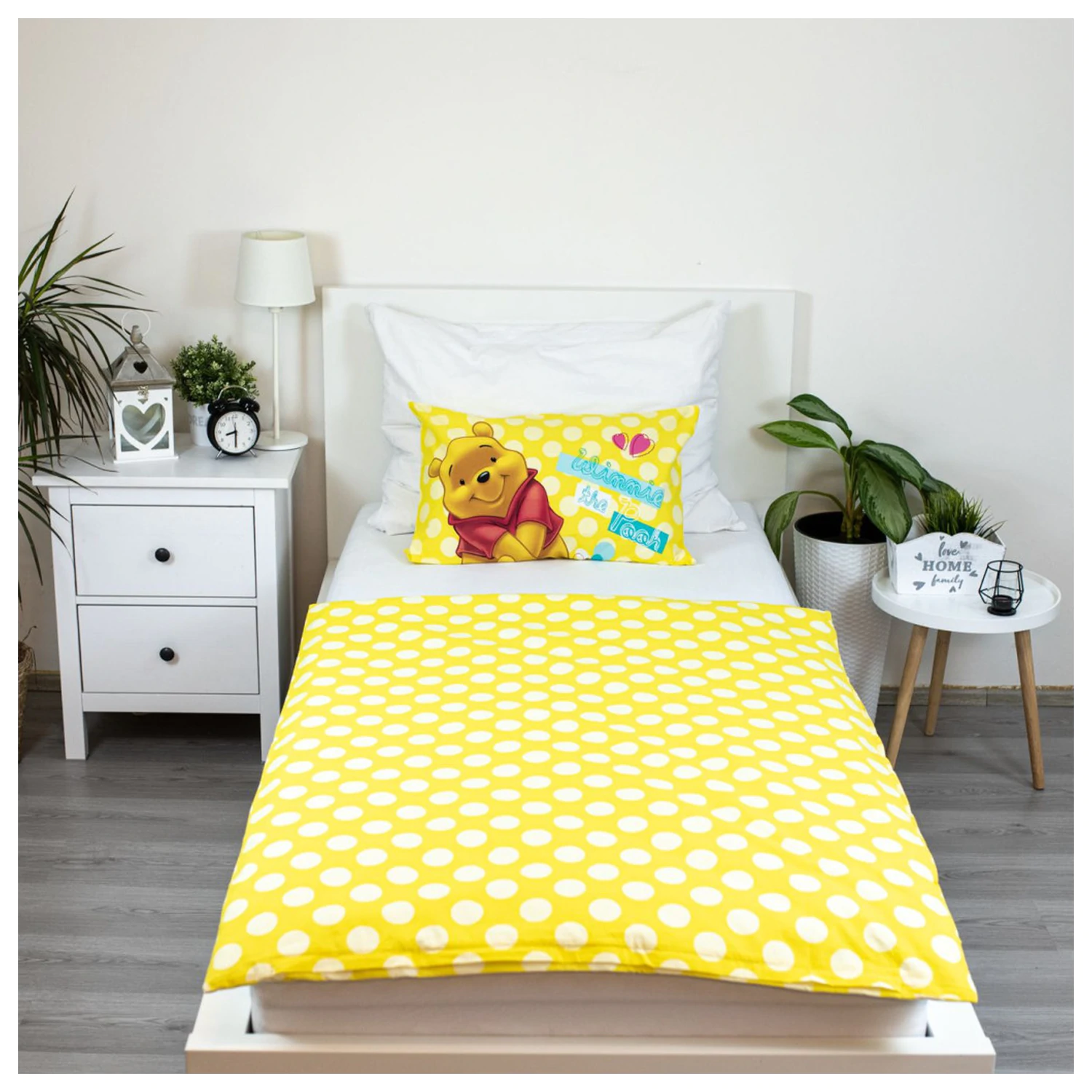 Disney Winnie the Pooh Smile Kids' Duvet Cover product photo
