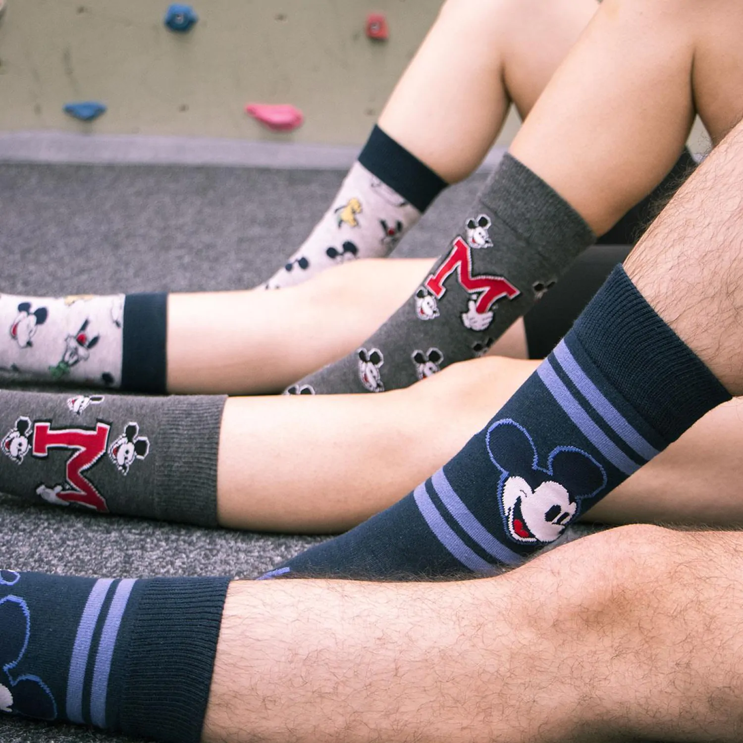 Disney Mickey pack 3 adult socks product photo