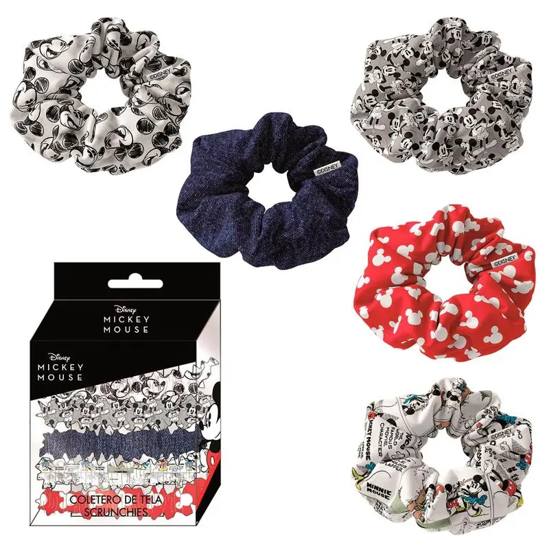 Disney Mickey assorted blister 5 hair ties product photo