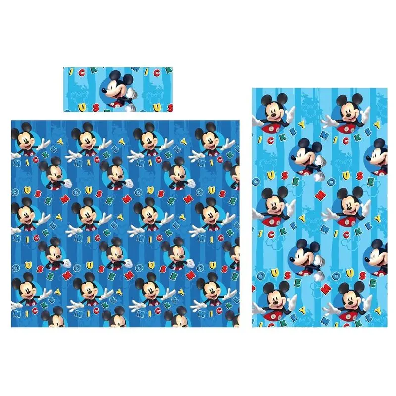 Disney Mickey coral sheets set bed 105cm product photo