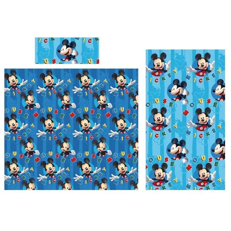 Disney Mickey coral sheets set bed 90cm product photo