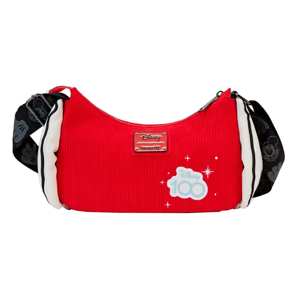 Disney by Loungefly Crossbody Mickey &amp; Minnie 100th Anniversary Mickey Hands product photo