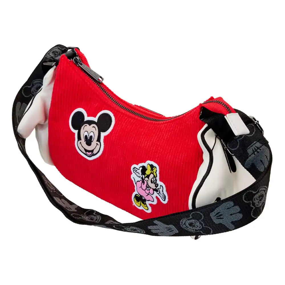 Disney by Loungefly Crossbody Mickey &amp; Minnie 100th Anniversary Mickey Hands product photo
