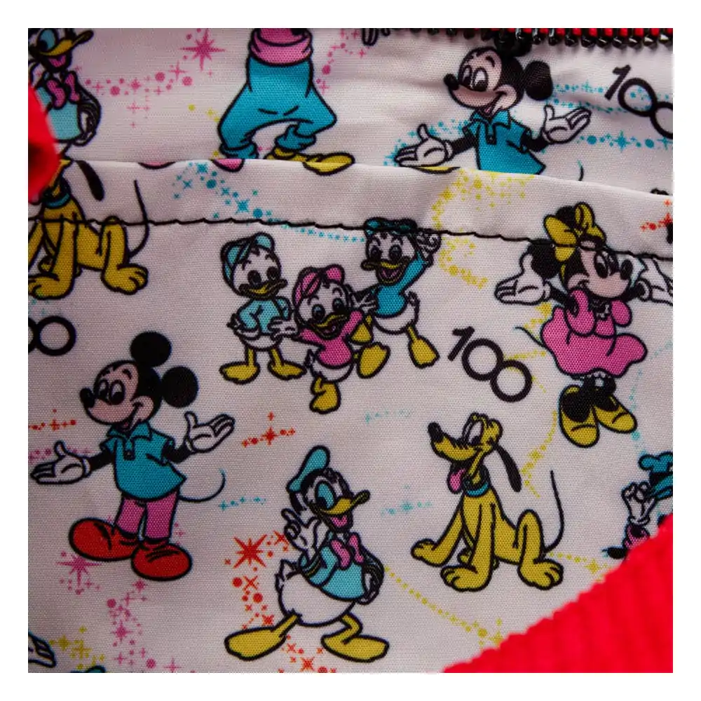 Disney by Loungefly Crossbody Mickey &amp; Minnie 100th Anniversary Mickey Hands product photo