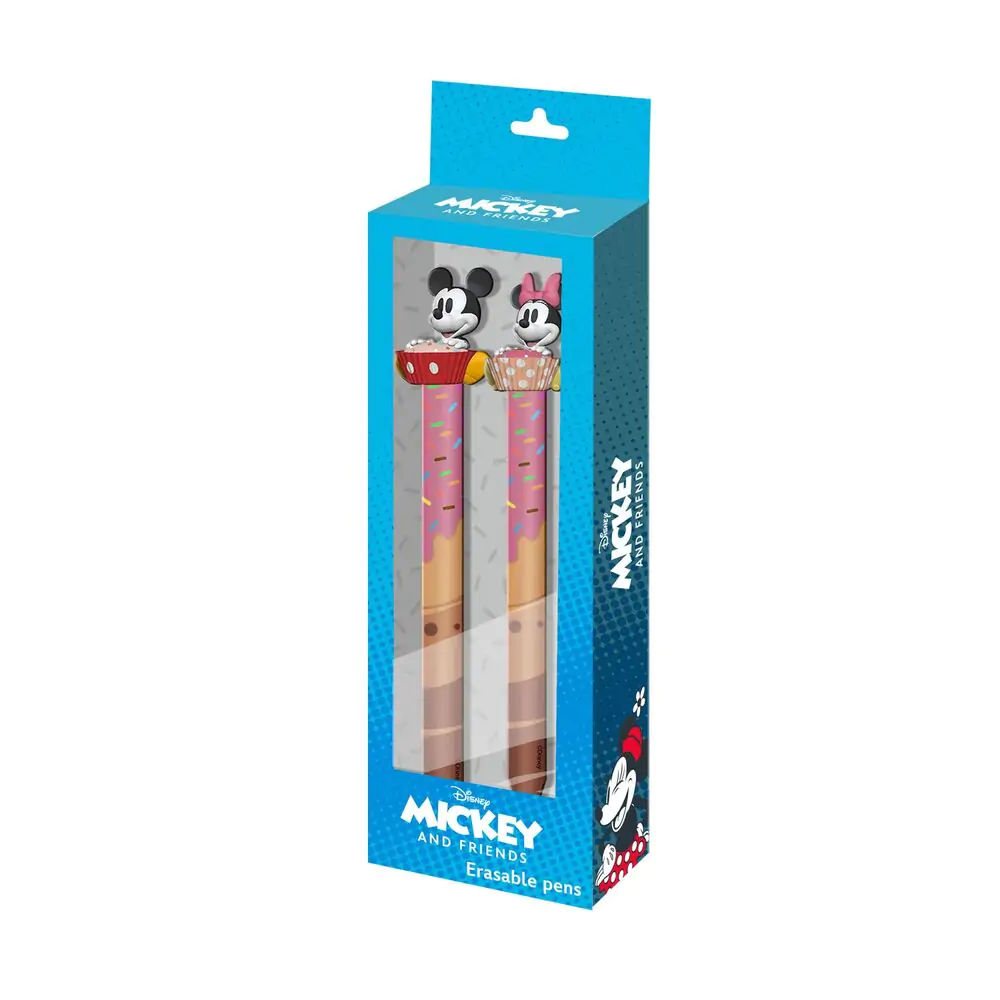 Disney Mickey & Minnie pack 2 erasable pencils product photo