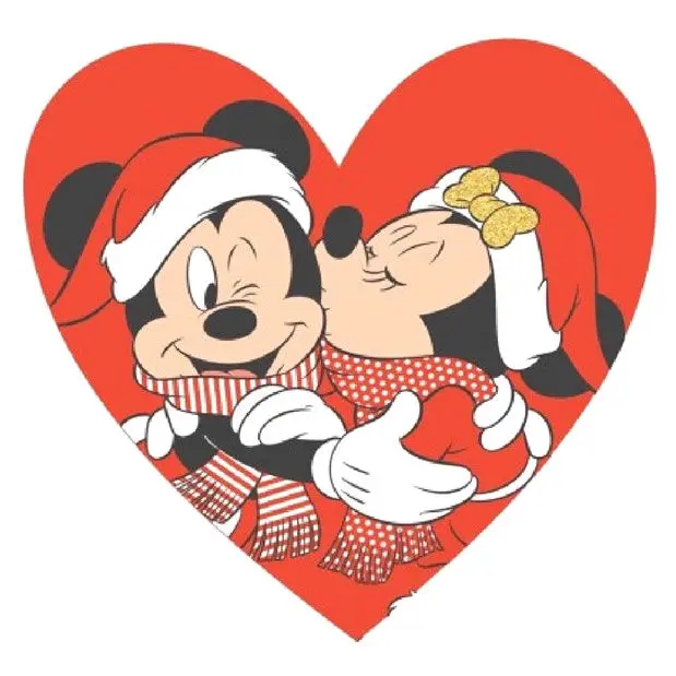 Disney Mickey & Minnie Heart 3D cushion product photo