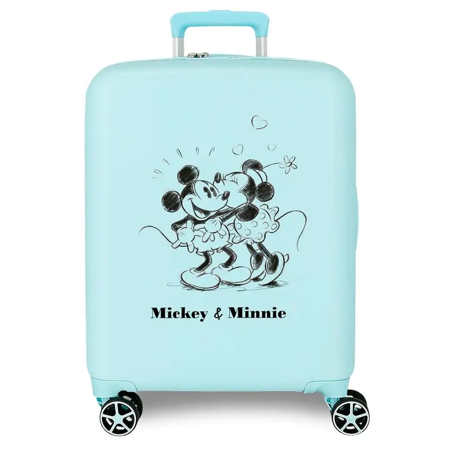 Disney Mickey & Minnie Kisses ABS trolley suitcase 55cm product photo