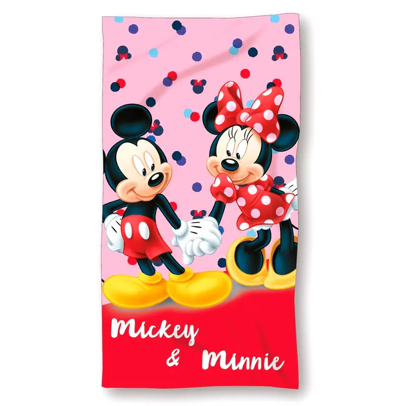 Disney Mickey & Minnie microfibre beach towel termékfotó