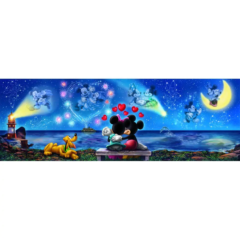 Disney Mickey & Minnie Panorama puzzle 1000pcs product photo