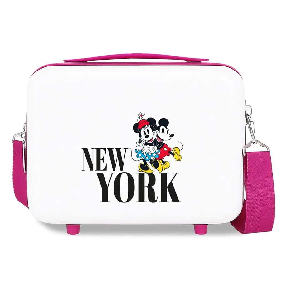 Disney Mickey & Minnie Trip To New York adaptable ABS vanity case product photo