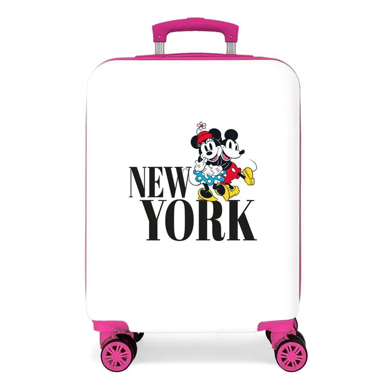 Disney Mickey & Minnie Trip to New York ABS trolley suitcase 55cm product photo