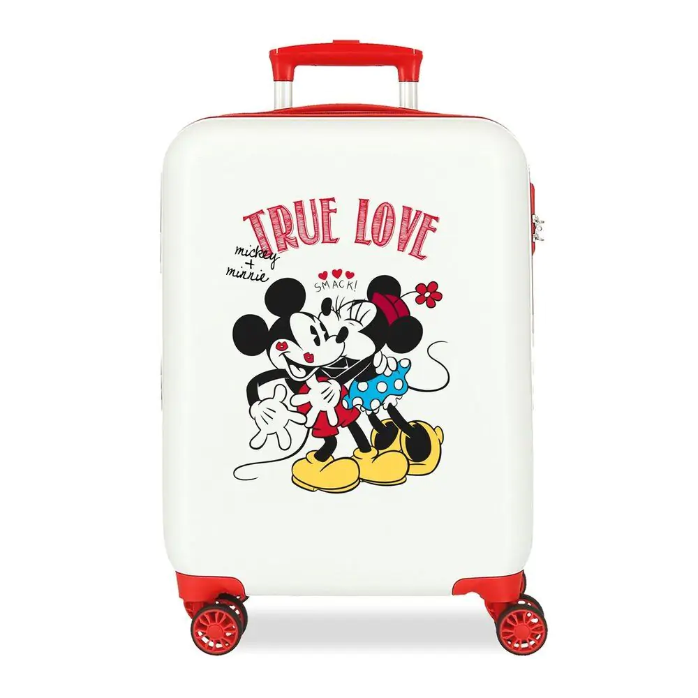 Disney Mickey & Minnie True Love ABS trolley suitcase 55cm product photo