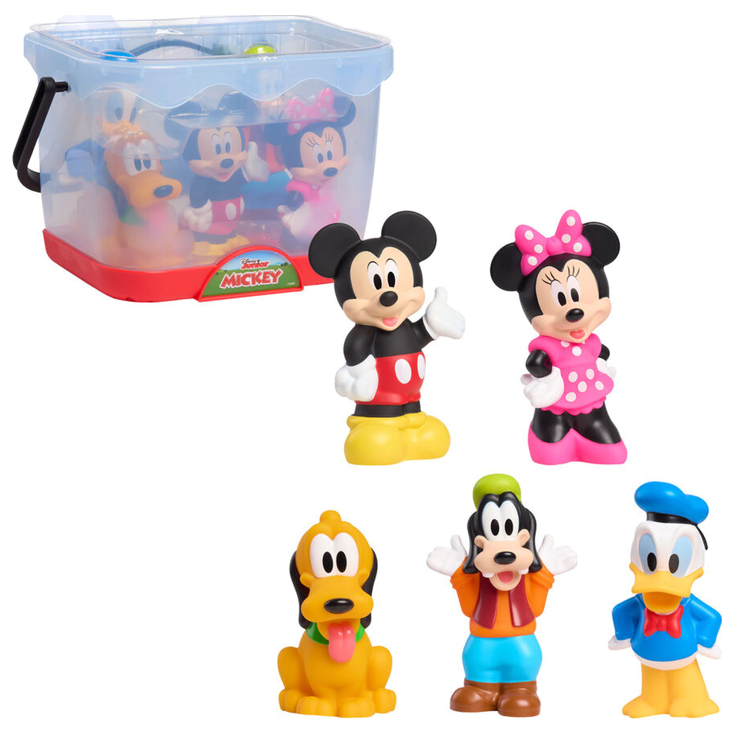 Disney Mickey and Friends set of 5 bathroom figures product photo