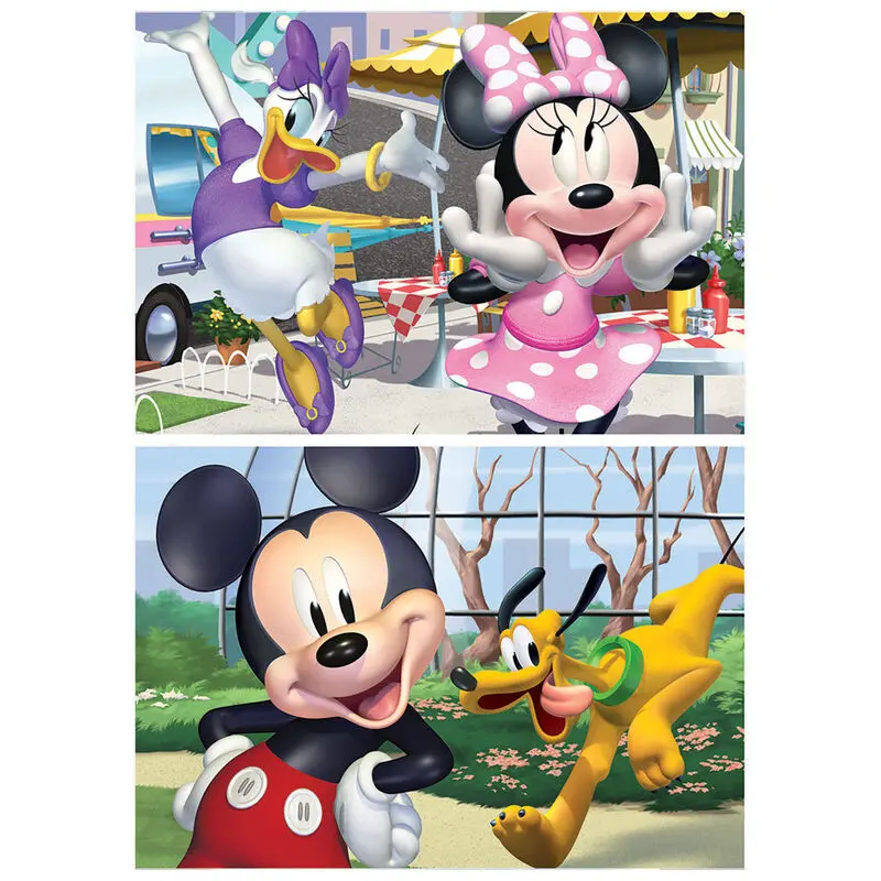 Disney Mickey and Friends wooden puzzle 2x25pcs product photo