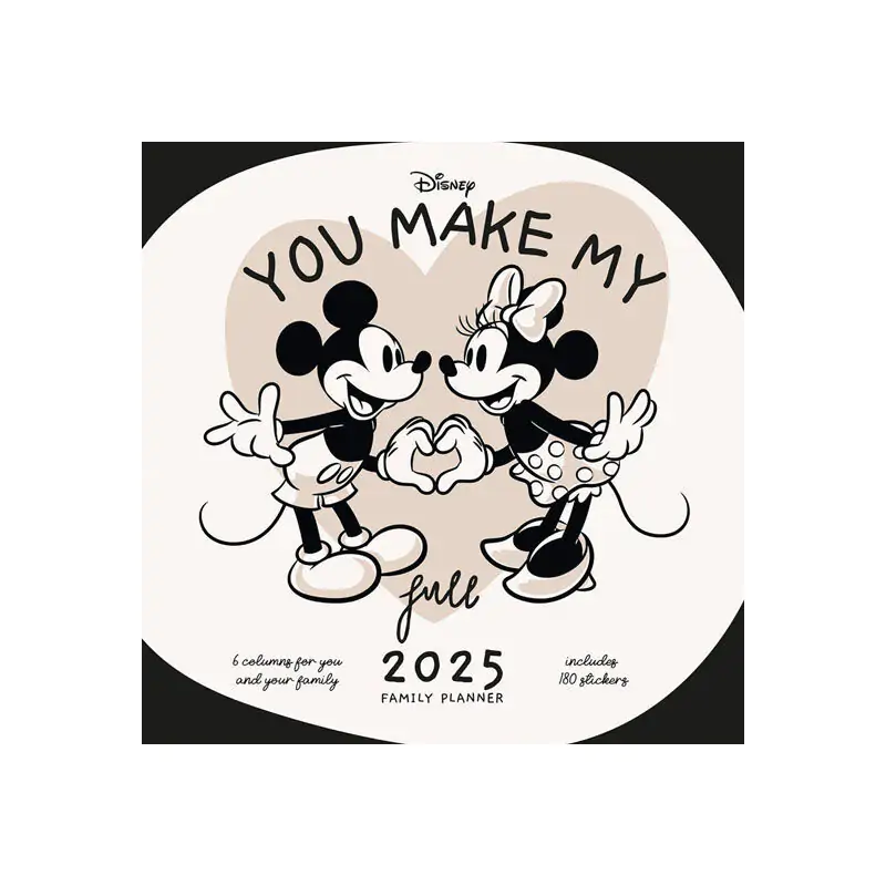 Disney Mickey and Friends Family planning calendar product photo