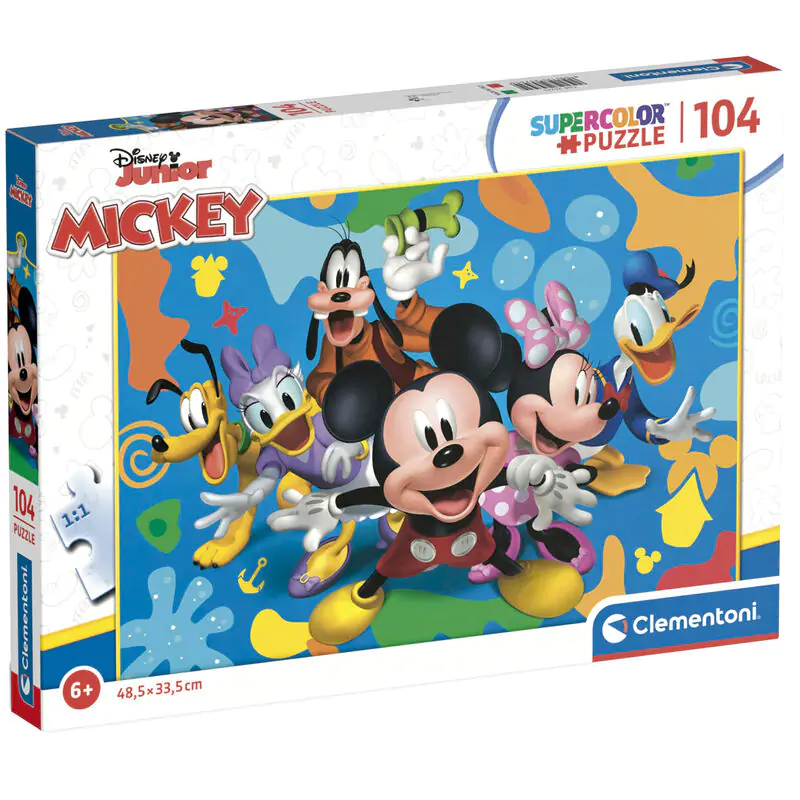 Disney Mickey and Friends puzzle 104pcs product photo