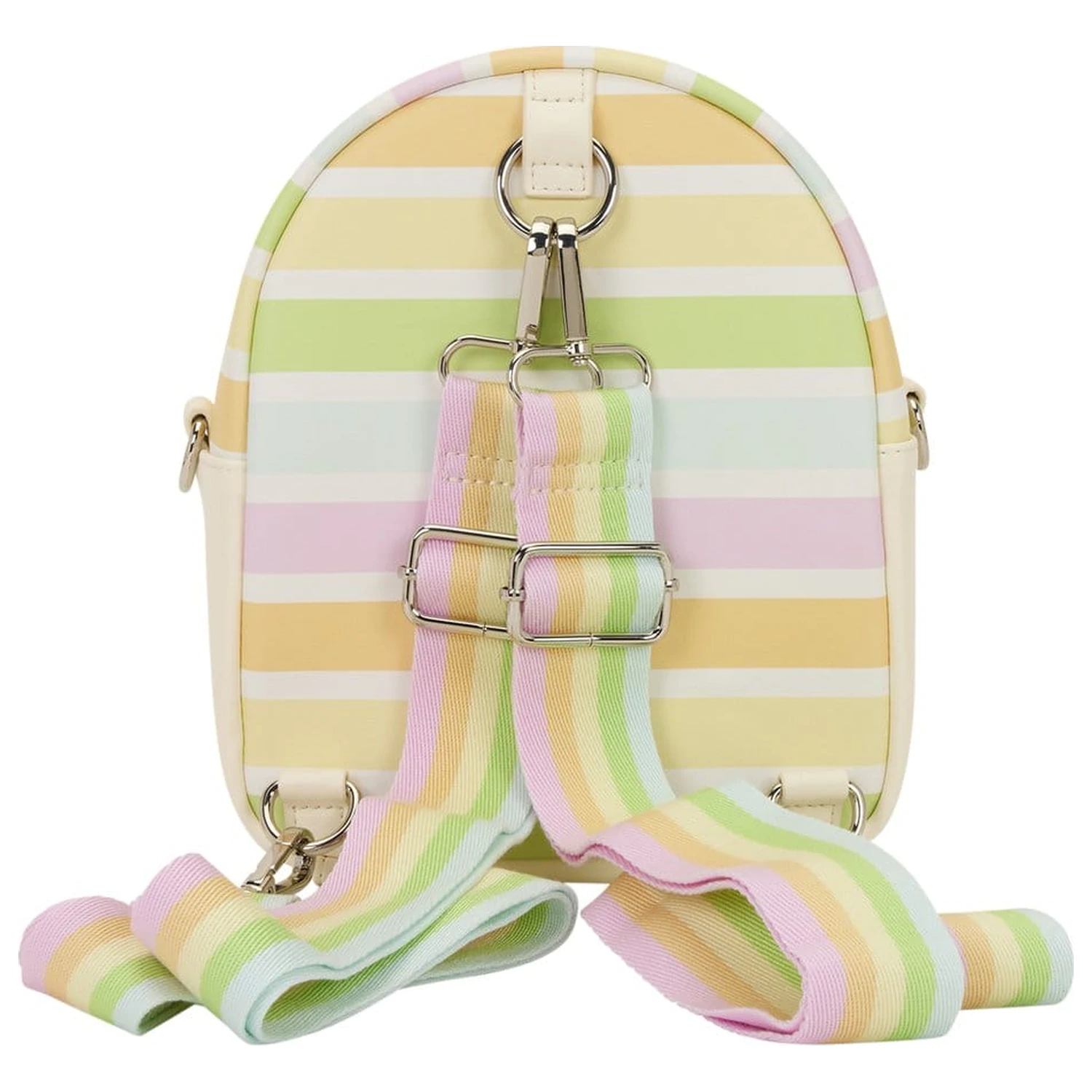 Disney by Loungefly Crossbody Bag Mickey and Friends Rainbow Stribes product photo