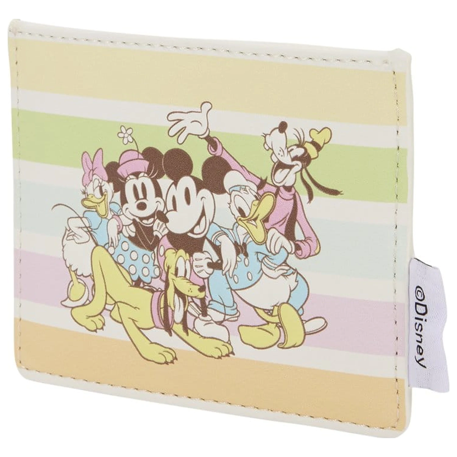 Disney by Loungefly Cardholder Mickey and Friends Rainbow Stripes product photo