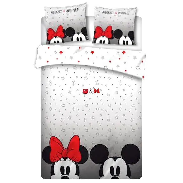 Disney Mickey and Minnie duvet cover bed 135cm product photo
