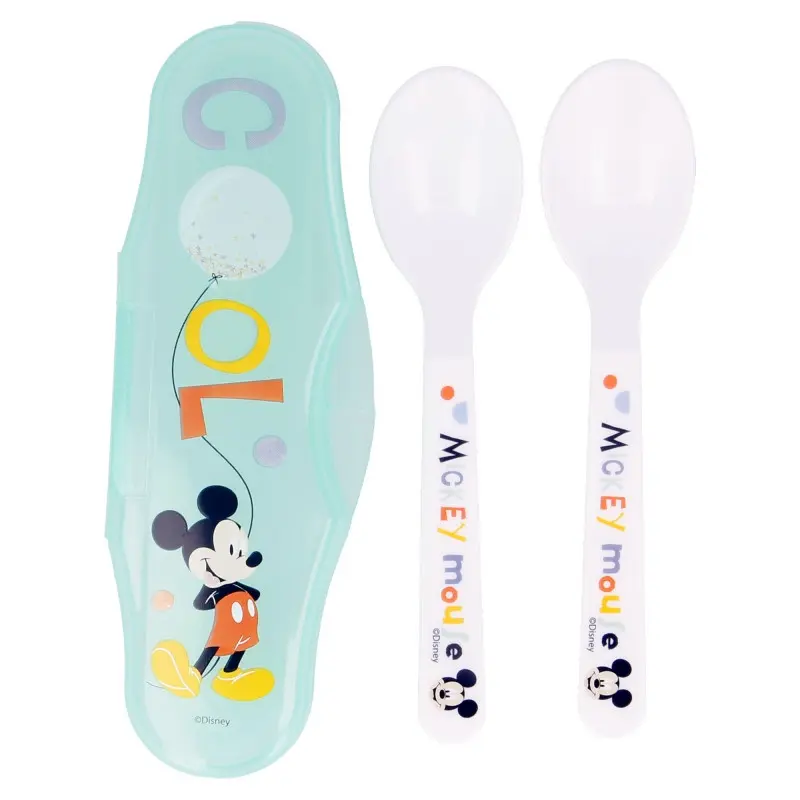 Disney Mickey Baby Travel Cutlery Set product photo