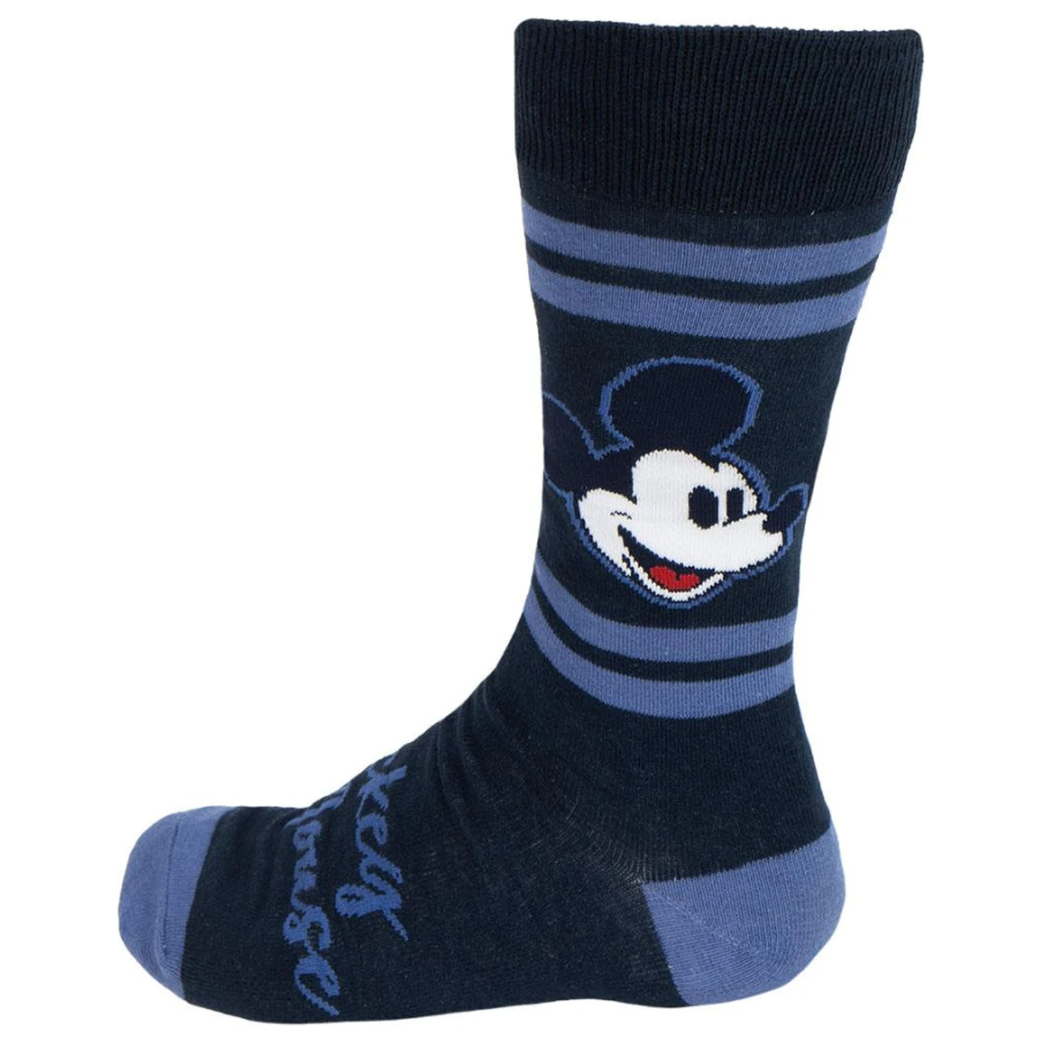 Disney Mickey Blue Men's Long Socks 38/45 product photo