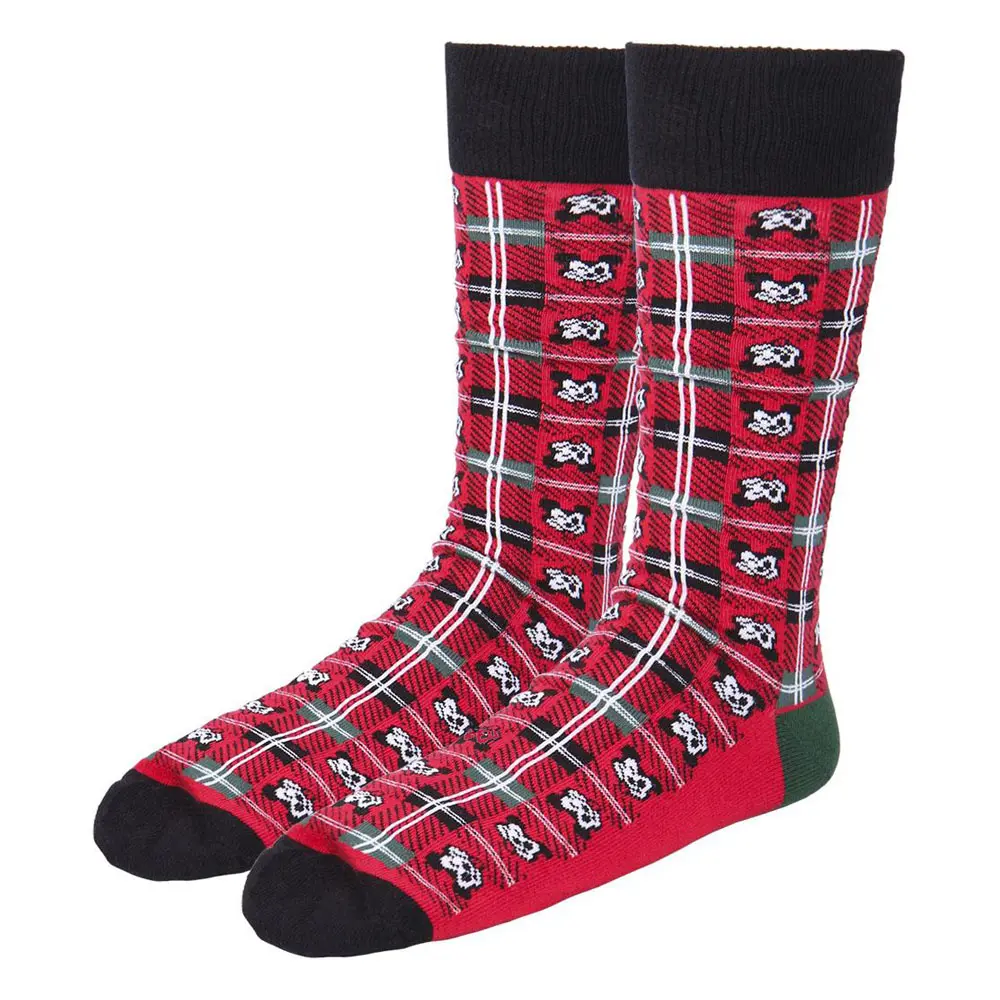 Disney Socks 3-Pack Mickey Christmas Collection 40-46 product photo